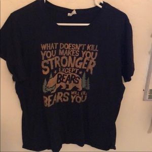 Black Gold Relaxed Short Sleeve Tee